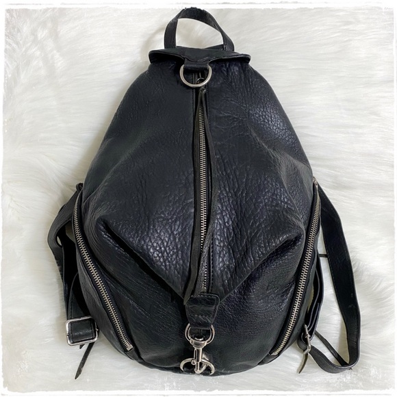 Rebecca Minkoff Handbags - Rebecca Minkoff LARGE Julian Backpack *SILVER*